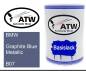 Preview: BMW, Graphite Blue Metallic, B07: 500ml Lackdose, von ATW Autoteile West.